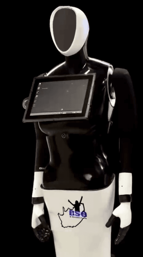 Iris, the BSG & Technologies humanoid robot